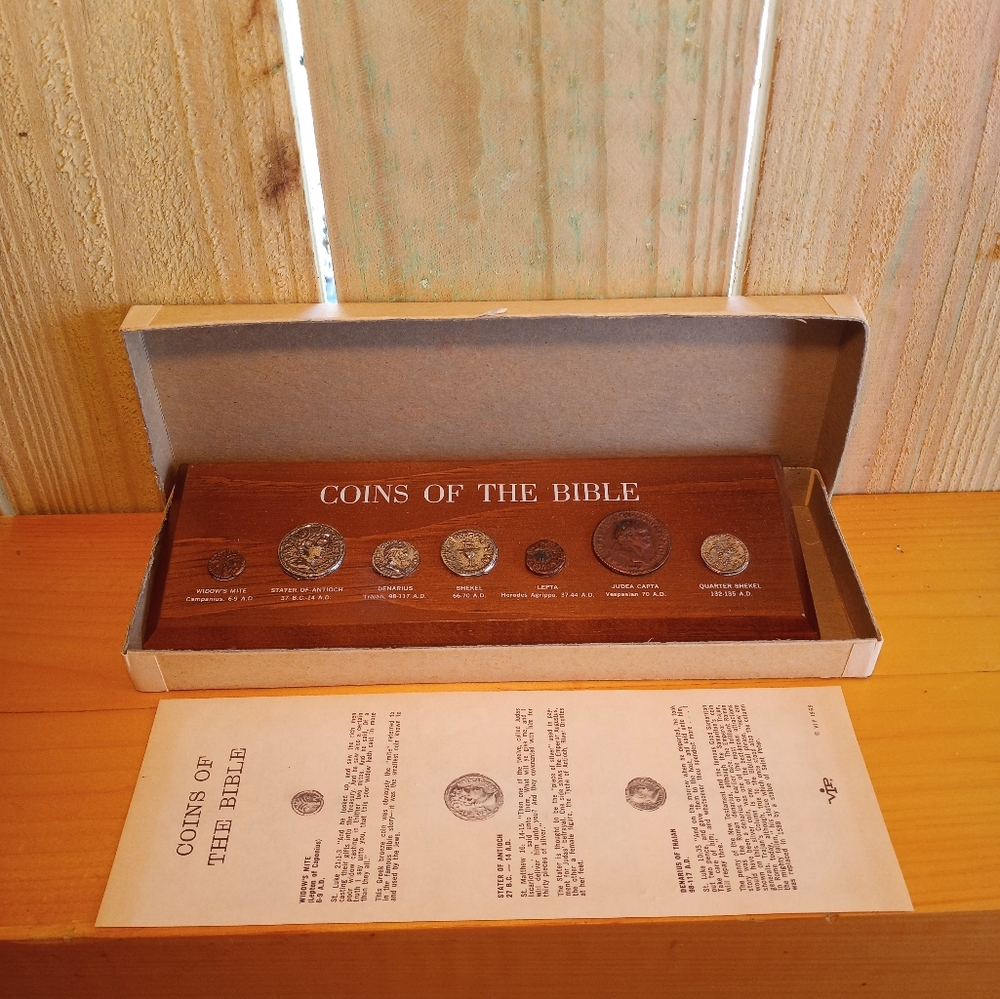 VIP Coins of the Bible Display Set